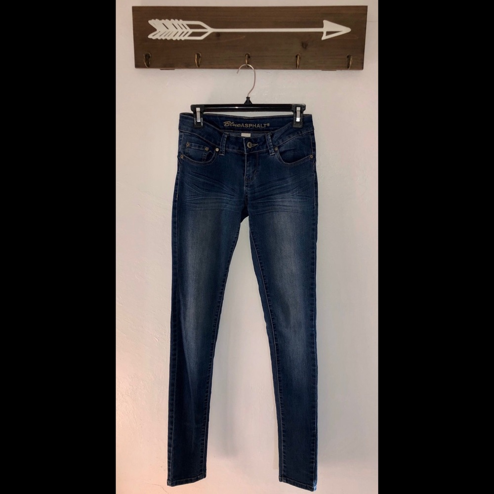 EUC Skinny jean 7 long